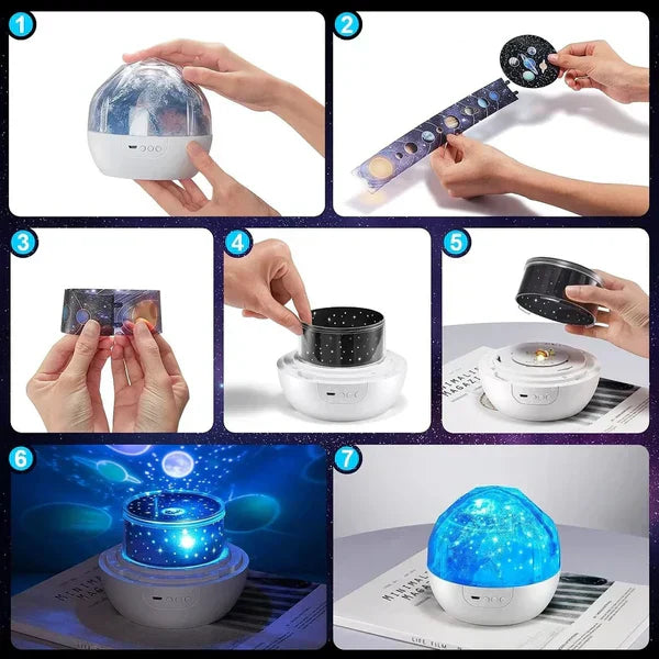 Solar System Projector Night Light