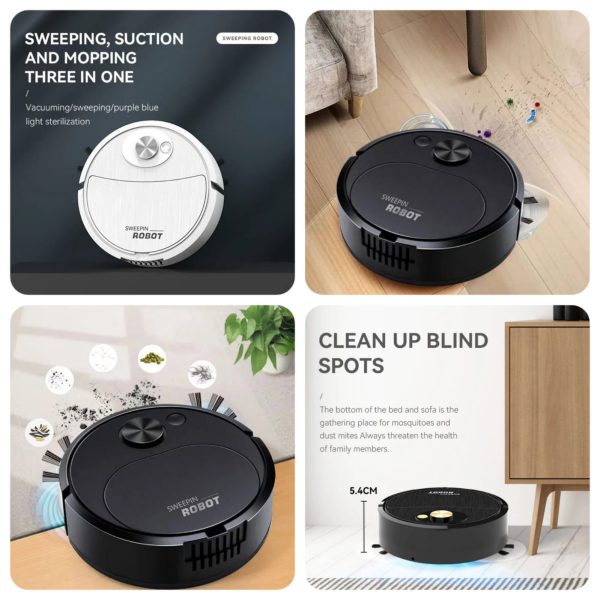 Wireless Sweeping Robot Mopping